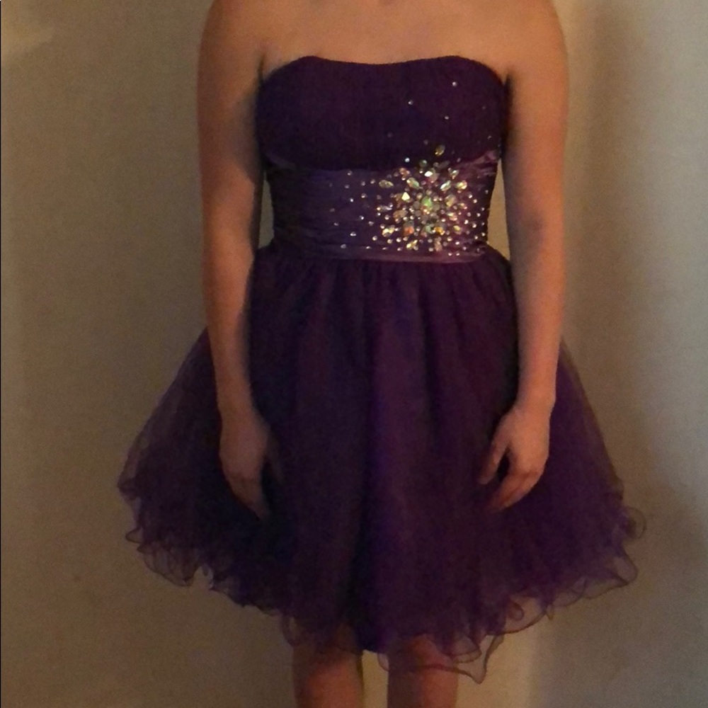 Purple prom dress - Picture 1 of 2